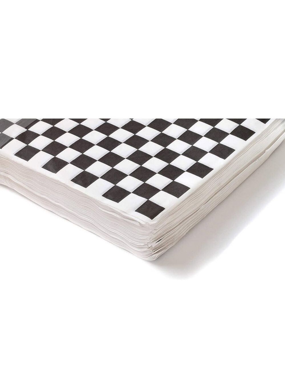 Black & white checkered deli paper wrappers - Picture 8 of 8